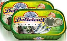  Sardines  In  Club  Cans