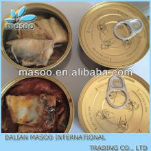 Canned Fish, mackerel, herring and other fish in oil and tomato sauce