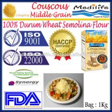 Middle Grain Couscous,whole meal Couscous Medium, Couscous, High Quality of Couscous , Bag  1 Kg