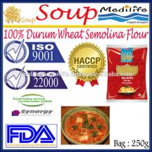 Soup Chorba,100% Durum Wheat Semolina Flour ,Tunisian Soup , Chorba,Bag 250g
