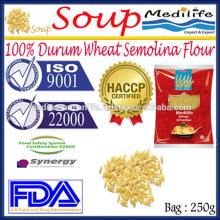 100% Durum Wheat Semolina Flour ,Soup Chorba,Tunisian Soup , Chorba,Bag 250g