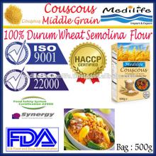 Middle Grain Couscous,Couscous Medium,Best Quality  Durum  Wheat Semolina Flour, Couscous,Cooking Time