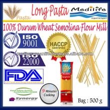 Pasta Macaroni High quality Long Pasta Durum Wheat Long Pasta Spaghetti, Bag 500 g