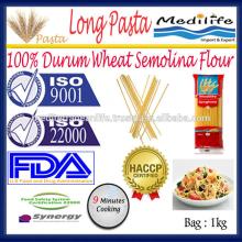Pasta Macaroni High quality Long Pasta Durum Wheat Long Pasta Spaghetti, Bag 1Kg