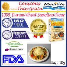 Durum Wheat Semolina Flour ,Thin Grain Couscous,Couscous, Tunisian Couscous Bag 1 Kg