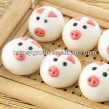 pig face steamed buns