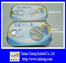 China Origin Ingredient  Canned  Sardine  Fish  in  Oil 