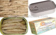 Canned Sardine Fillet in Water and Salt