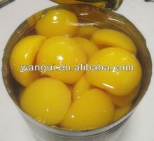 Canned Yellow Peach Halves In Syrup