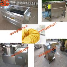  Potato  Chips Production Line| Potato   Slicing   machine | Potato  chips fryer