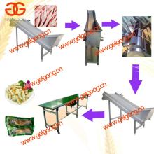 Chicken feet processing machine/chicken feet peeling machine