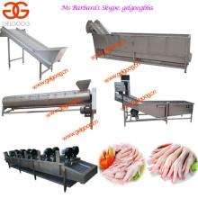 Chicken Feet Peeling Machine|Chicken Feet Processing Machine|Birds Feet Production Line
