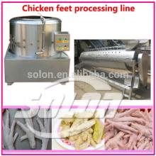 Factory price chicken feet machine / chicken feet peeling machine 008615936239970