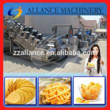 601 hot sale 150kg/h stainless steel fully automatic french fries production line