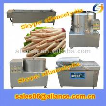 25 Automatic Chicken feet skin cleaner for cleaning chicken feet machine
