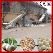 Fully Automatic Garlic Breaking Peeling Machine 0086-13592420081