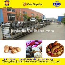 all production line industrial potato  cleaning  machine we-chat:18637188608