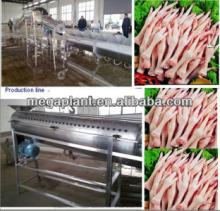 2014 hot selling automatic chicken paw processing machine