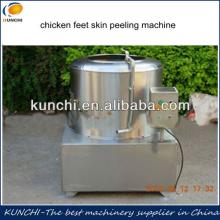 2013 newest industrial chicken feet peeler/ chicken feet peeling machine