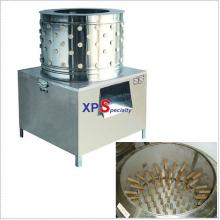 chicken plucker machine or gizzard cleaning and feet peeling machine