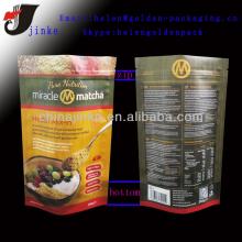 oxygen barrier grip seal food bag with logo printing