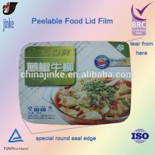 Laminated Material Peelable Food Lid Film