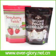 Popular stand up resealable custom sugar bag