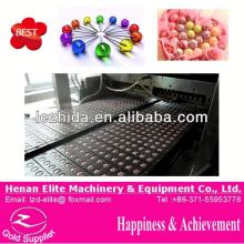 center filled bubble gum lollipop machine