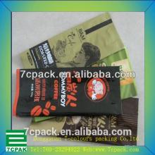 Gravure Printing tea packing bag & Flexible Laminated Fin seal tea bag & Custom Metalized material c
