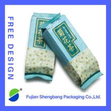 aluminum foil scented tea bag with custom logo design printing