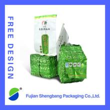 tea bag/plastic tea vacuum bag with custom logo design printing