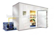 cold room for storage of fruits, vegetables, fish and seafood