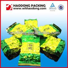 Custom flexile packaging longjing green tea bag