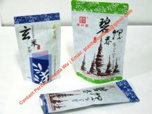 bottom gusset stand up empty tea bag ziplock
