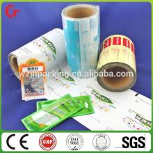 mixed color chocolate bar packaging film