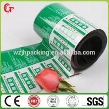 mixed color chocolate bar cold seal film