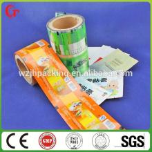 Hot laminating chocolate bar packing film  roll 