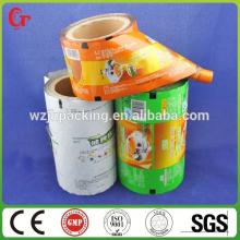 personalized resealable chocolate bar packaging film