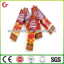 (GP-1457) Well packed caramel peanut organic chocolate bar packaging bag