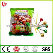 China supplier new 2014 reliable ample supply pouch bags for lollipop candy bag