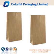 250g 500g Side Gusset  Tin -Tie Kraft  Paper  Tea Bags With Valve