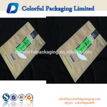 RECYCLE TEA  BAG /Side gusset  bag / stand   up   coffee   bag  with  valve , zip tea  bag 