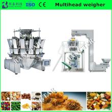 High Accuracy and Speed 10 Hopper 304SS Automatic Combination Multihead Computer Weighing Machine Fo