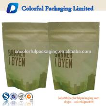 2014 Doypack fruits Bags With Ziplock,Aluminum Foil nuts Bags/Kraft paper bag