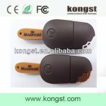 custom chocolate usb flash memory stick/chocolate shape u disk with competitive price/chocolate bar