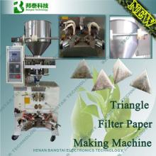 Tea ba packing machine, Triangle Filter Paper Making Machine, saffron tea bag 008615937170924