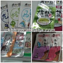 alumiunm high temperature plastic bags for spicy fish/chicken feet/wing packing