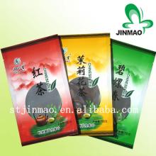 Plastic Tea Bag with zipper with bottom fold