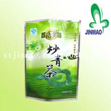 Bottom gusset biodegradable tea bag with zipper