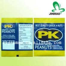 Back center sealing plastic bags for packaging
